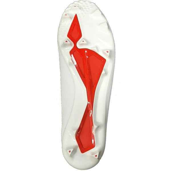 New Balance Furon V7+ Dispatch FG White/Black WIDE Soccer Cleats