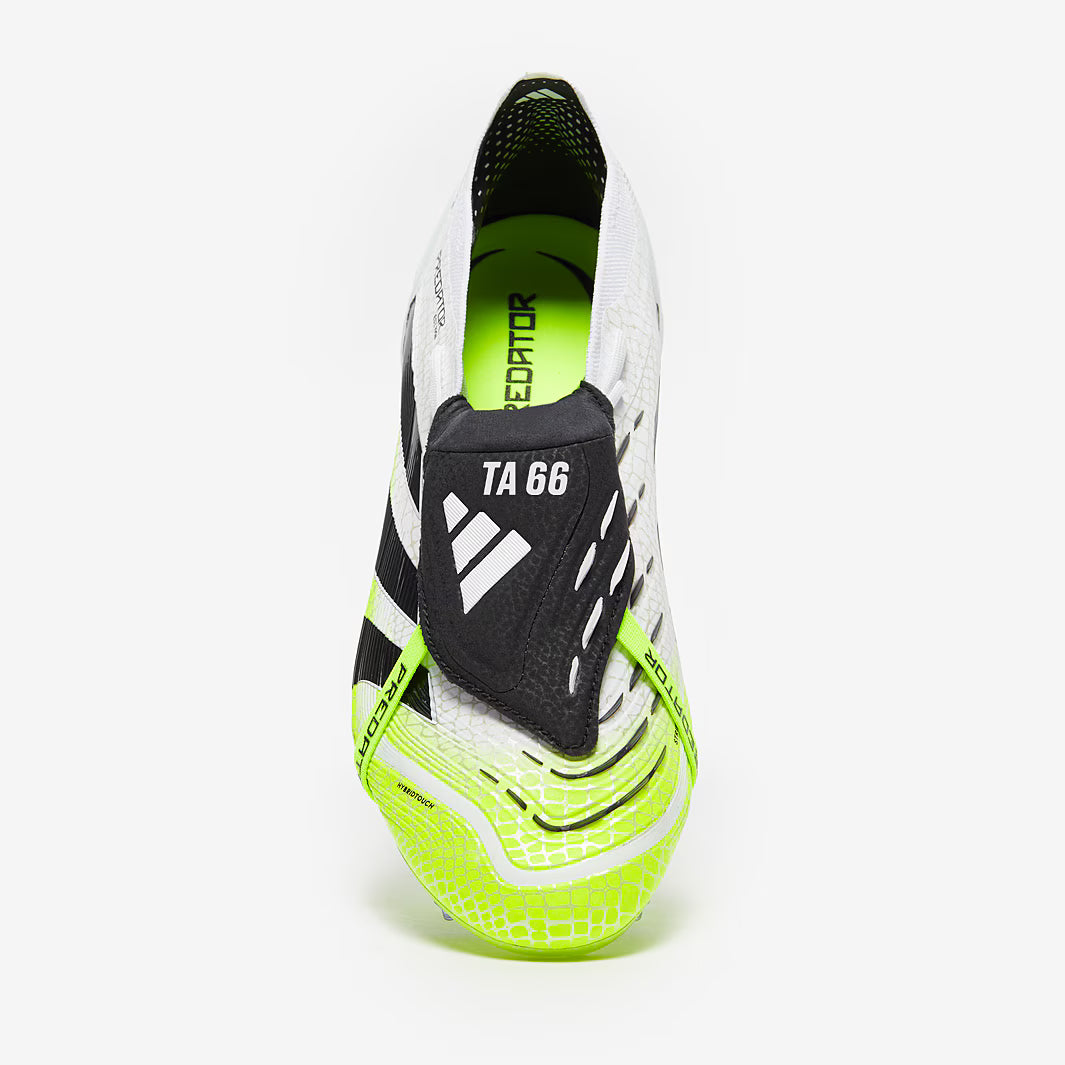 adidas Predator Elite FT FG blanc jaune - Nexoraboots