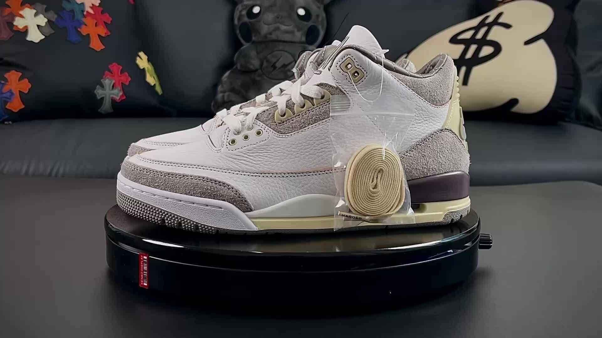 A Ma Maniere x NIKE AIR JORDAN 3 RETRO SP MEDIUM GREY