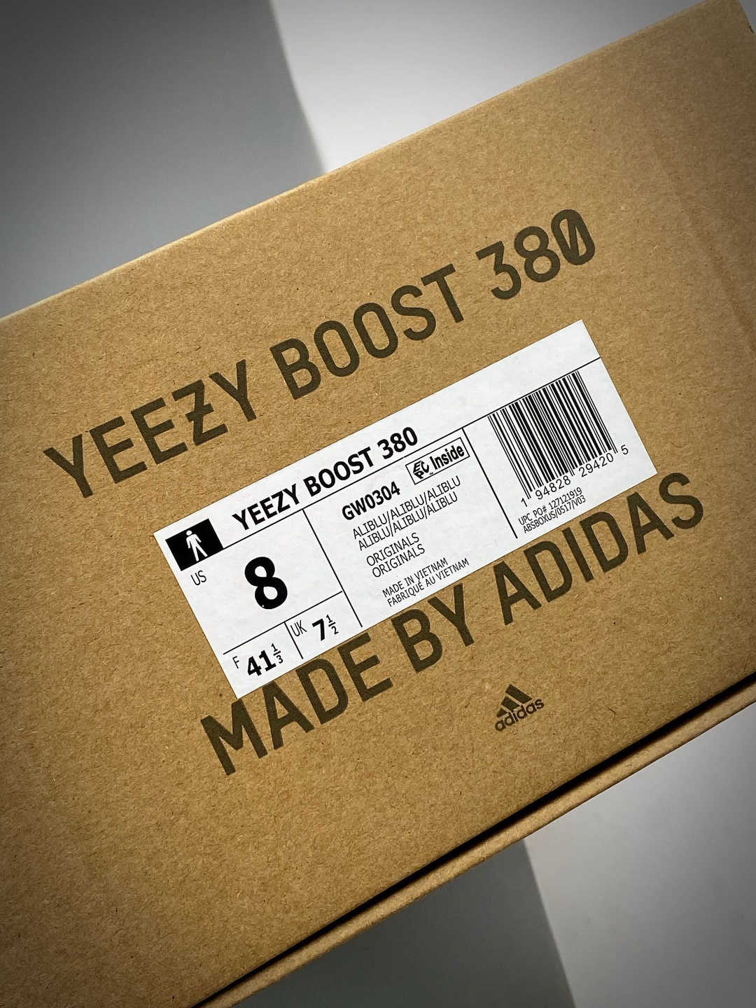 ADIDAS ORIGINALS YEEZY BOOST 380 ALIEN BLUE - Nexoraboots