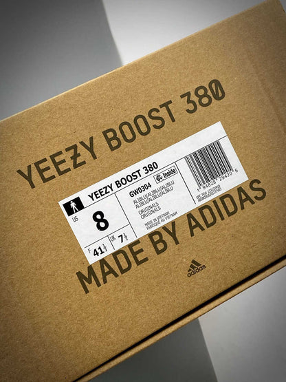 ADIDAS ORIGINALS YEEZY BOOST 380 ALIEN BLUE - Nexoraboots