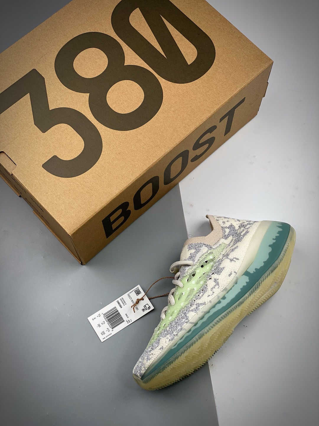 ADIDAS ORIGINALS YEEZY BOOST 380 ALIEN BLUE - Nexoraboots