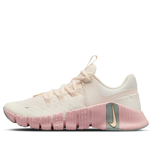 Nike Free Metcon 5 Workout Shoes 'Pale Ivory Ice Peach' - Nexoraboots