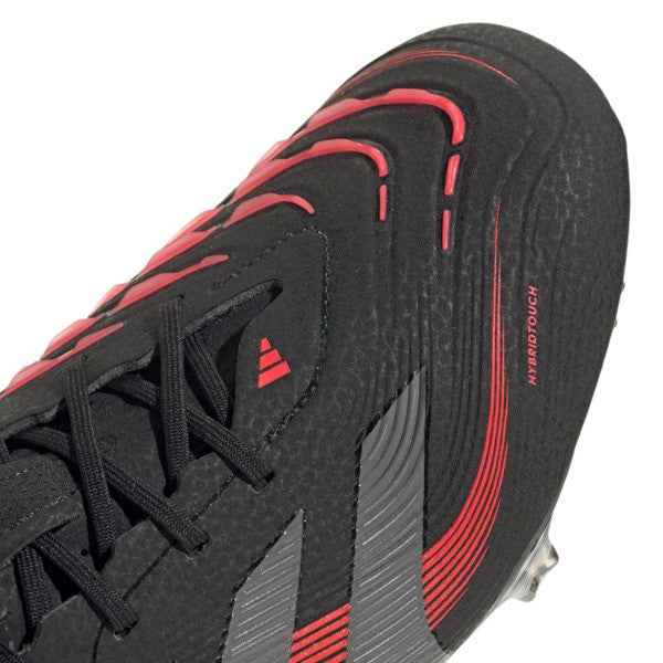 adidas Predator Elite FG Black/Grey/Lucid Red Firm Ground