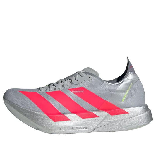 adidas Adizero Adios Pro 4 'Silver Metallic Lucid Red' - Nexoraboots