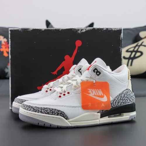NIKE AIR JORDAN 3 WHITE CEMENT REIMAGINED