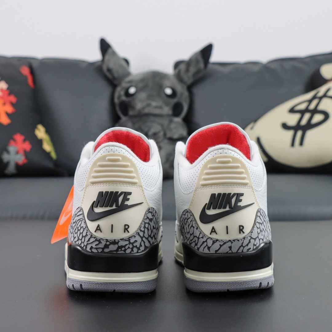 NIKE AIR JORDAN 3 WHITE CEMENT REIMAGINED