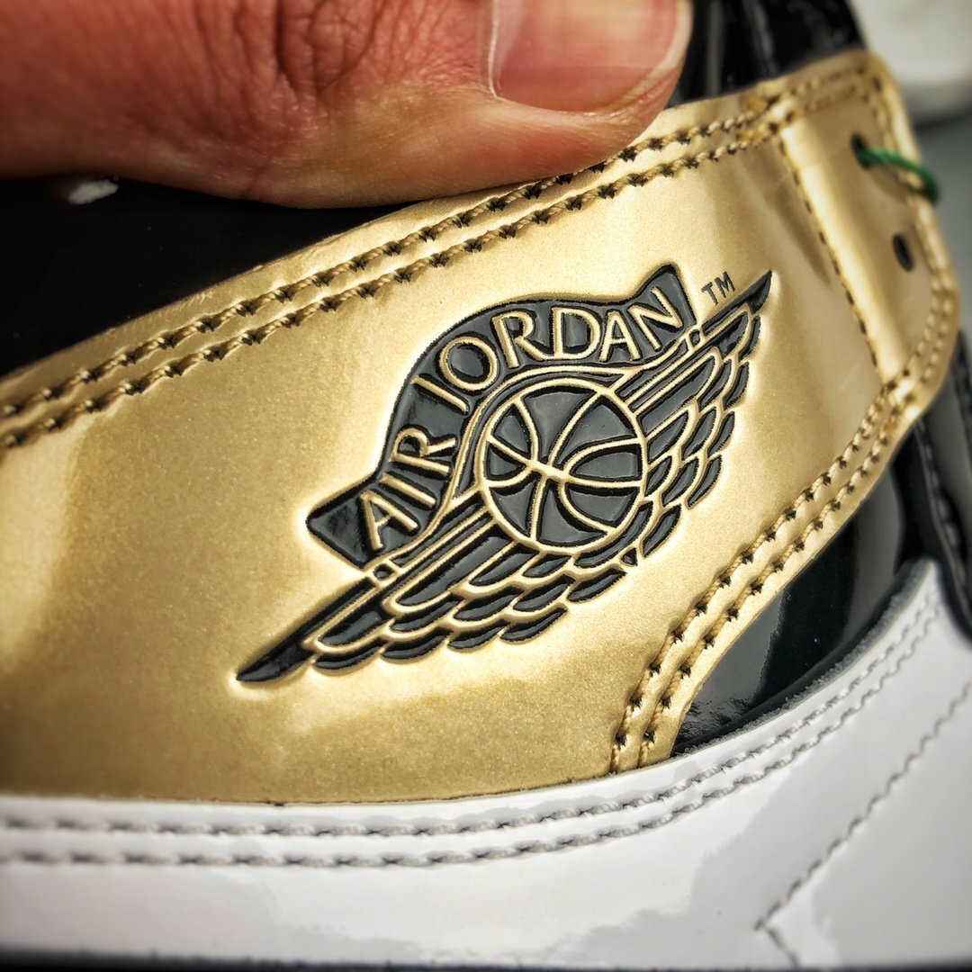 NIKE Air Jordan 1 Gold Toe AJ 1