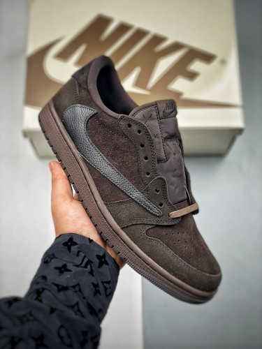Nike Air Jordan 1 Low x Travis Scott VELVET BROWN