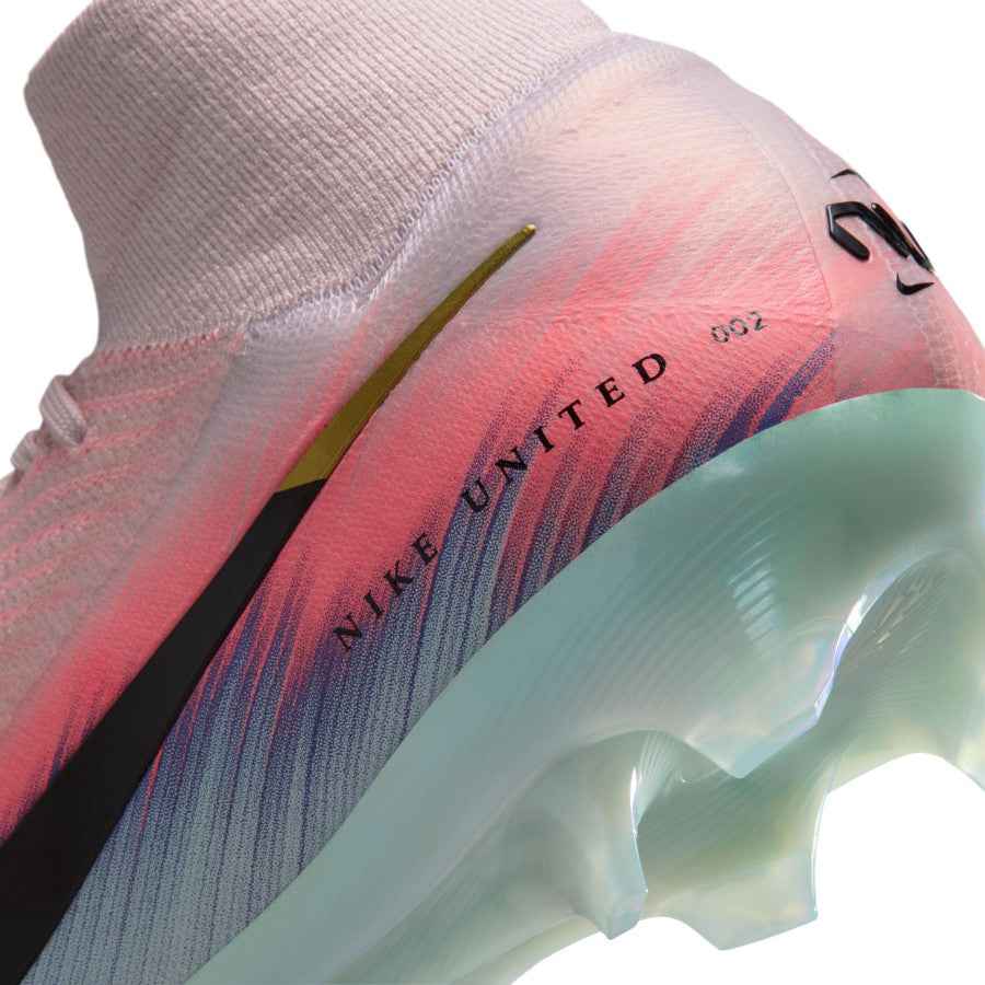 Nike Air Zoom Mercurial Superfly 10 Elite FG rose bleu