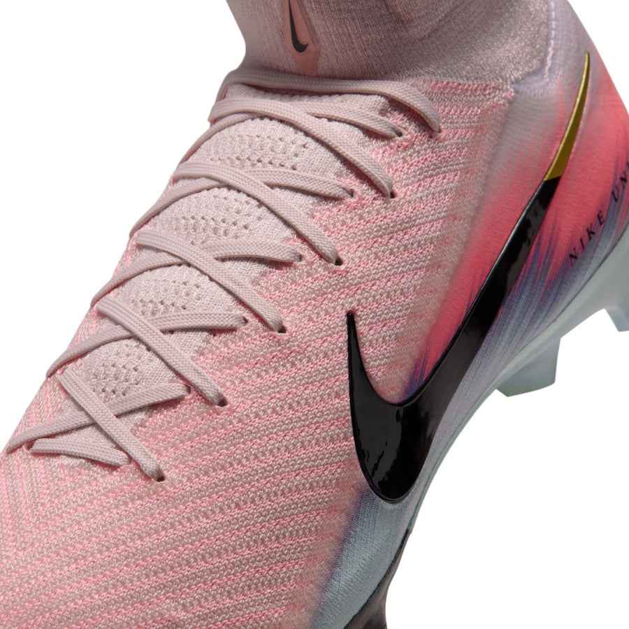 Nike Air Zoom Mercurial Superfly 10 Elite FG rose bleu