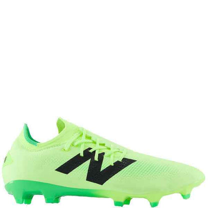 New Balance Furon V7+ FG Lime Green WIDE Soccer Cleats
