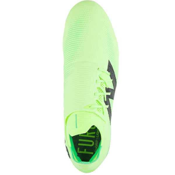 New Balance Furon V7+ FG Lime Green WIDE Soccer Cleats