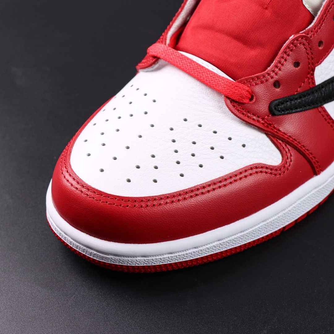 Travis Scott x NIKE Air Jordan 1 Low BLACK WHITE RED