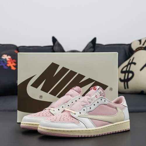 Travis Scott x NIKE Air Jordan 1 Low "PINK"