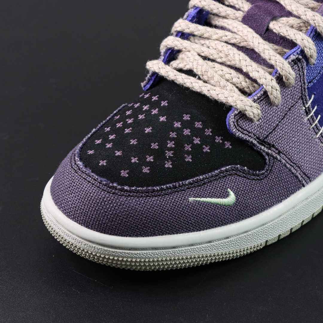 Zion Williamson x Nike Air Jordan 1 Retro Low OGVoodoo Alternate