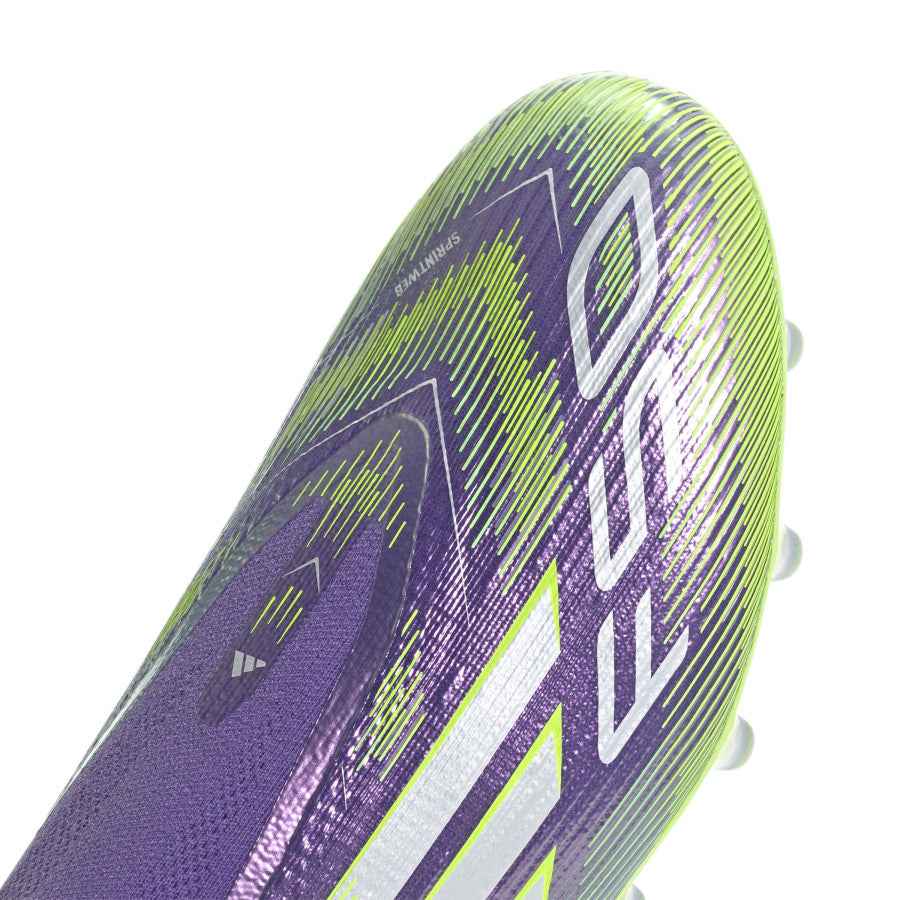 adidas F50 Elite Laceless AG violet jaune
