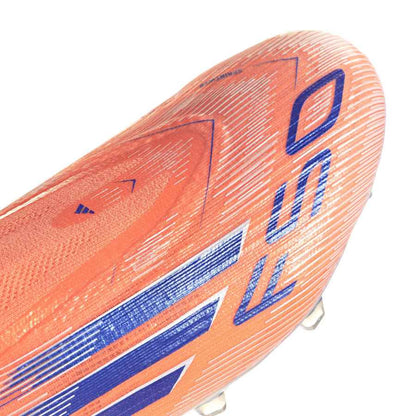 adidas F50 LaceLess Elite FG orange bleu