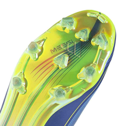adidas F50 Messi Elite FG bleu jaune